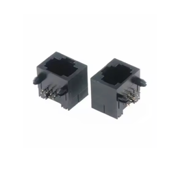 RJ45 8P8C PCB Haakse Netwerk Connector – Modulaire LAN Socket voor Reparatie & DIY