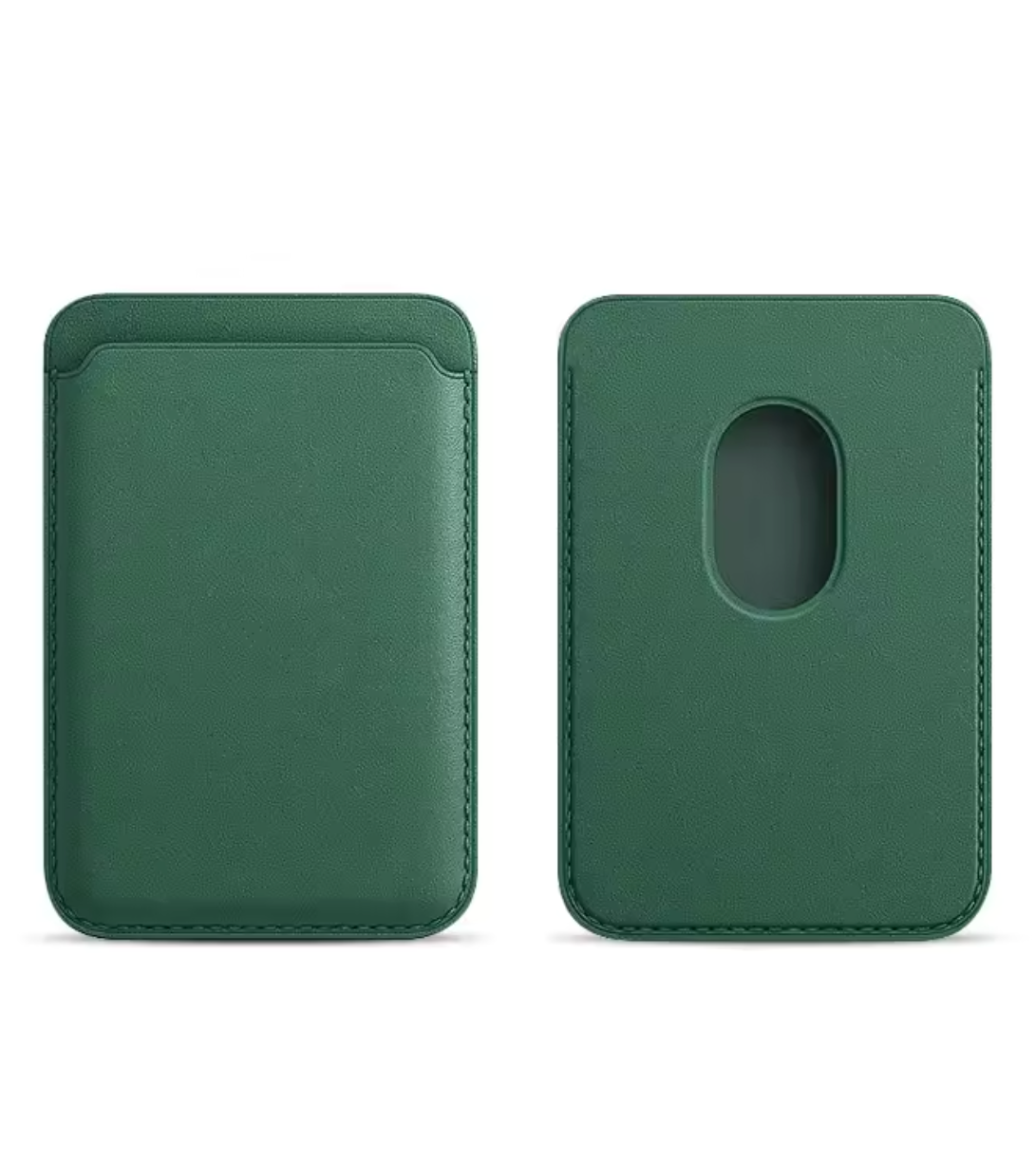 Magnetische Leren Portemonnee Telefoonhoes – Luxe MagSafe Kaarthouder Cover voor iPhone 13/14/15/16 Pro (Max) 17 en Samsung S24/S25 Ultra