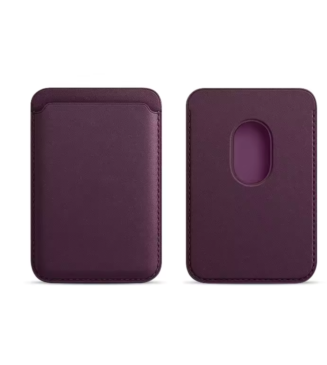 Magnetische Leren Portemonnee Telefoonhoes – Luxe MagSafe Kaarthouder Cover voor iPhone 13/14/15/16 Pro (Max) 17 en Samsung S24/S25 Ultra