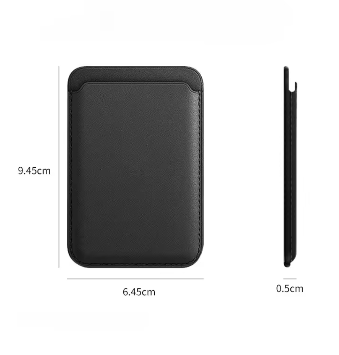 Magnetische Leren Portemonnee Telefoonhoes – Luxe MagSafe Kaarthouder Cover voor iPhone 13/14/15/16 Pro (Max) 17 en Samsung S24/S25 Ultra